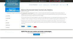 Desktop Screenshot of pestana-promenade.com