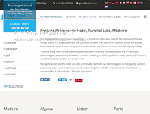 Tablet Screenshot of pestana-promenade.com